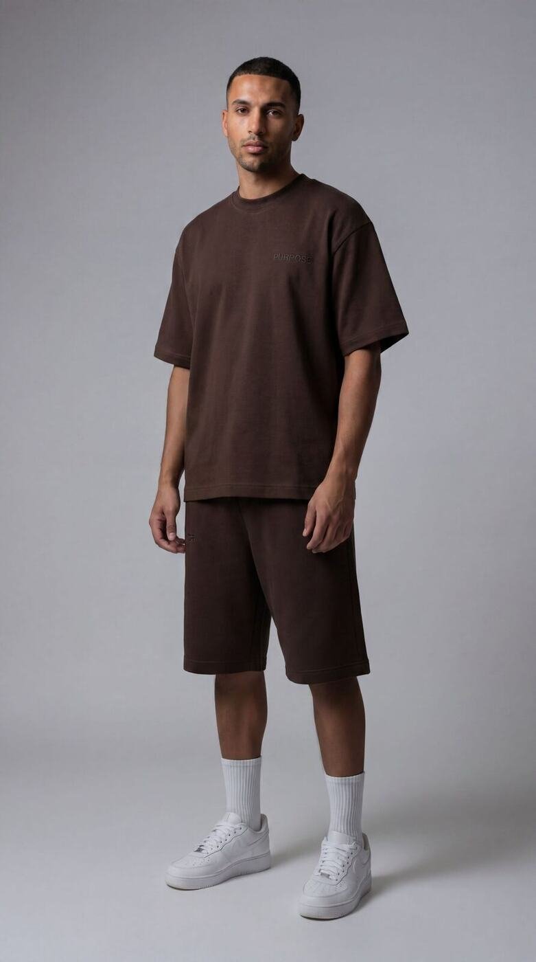 Essential Modest Summer Shorts — Brown — Pre-Order — 3